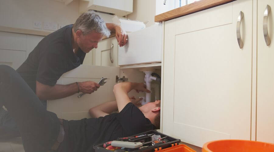 Professional burst pipe repair services in Elrosa, MN